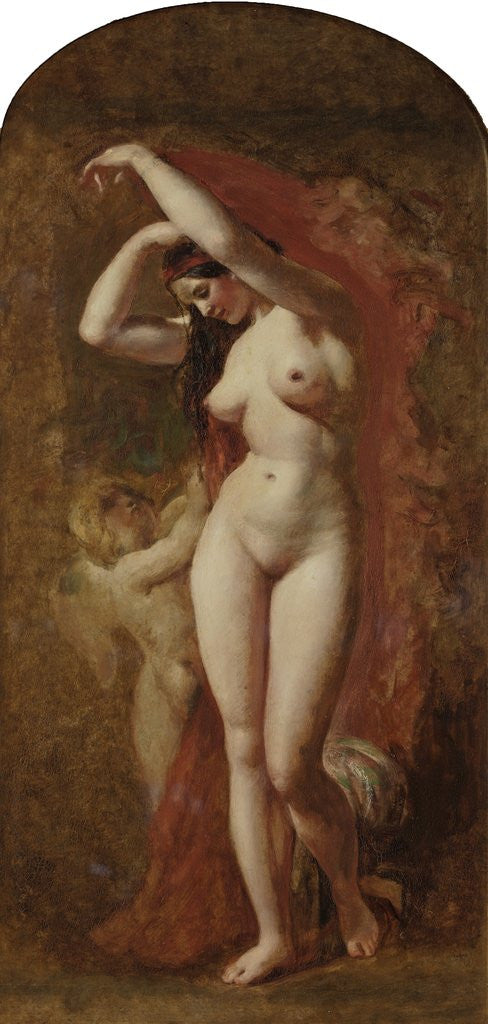 Detail of Venus and Cupid by William Etty