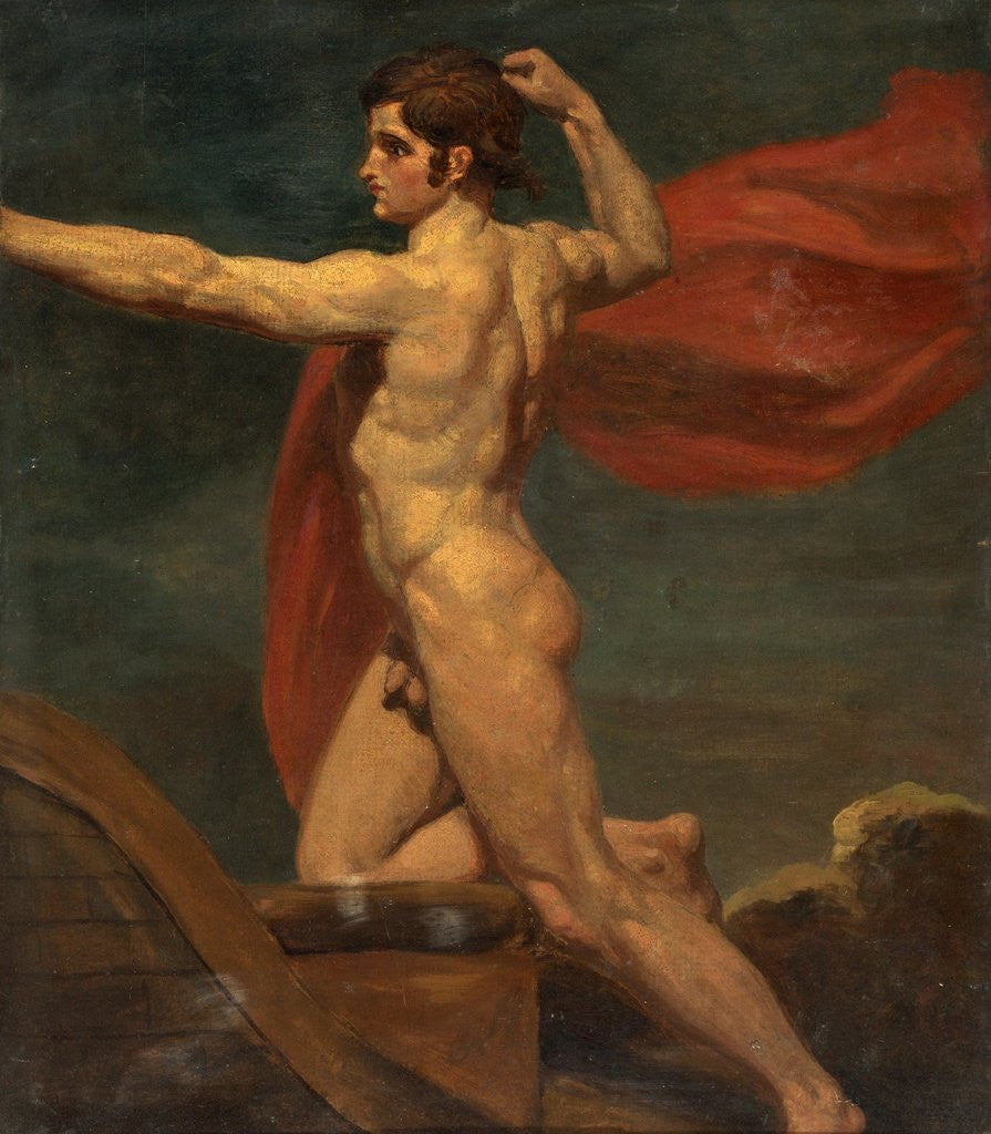 Detail of David by William Etty