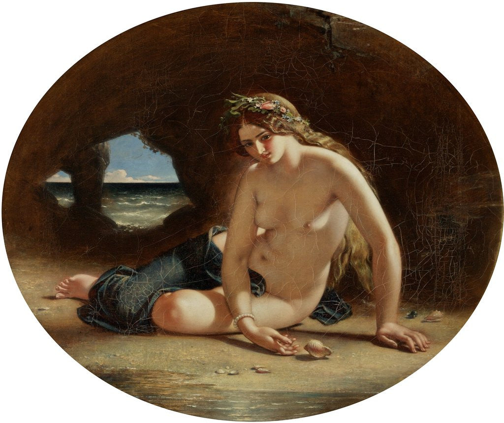 Detail of The Sea Cave by William Edward Frost