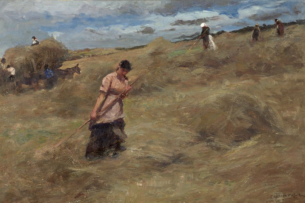 Detail of Harvesting by Joshua Anderson Hague