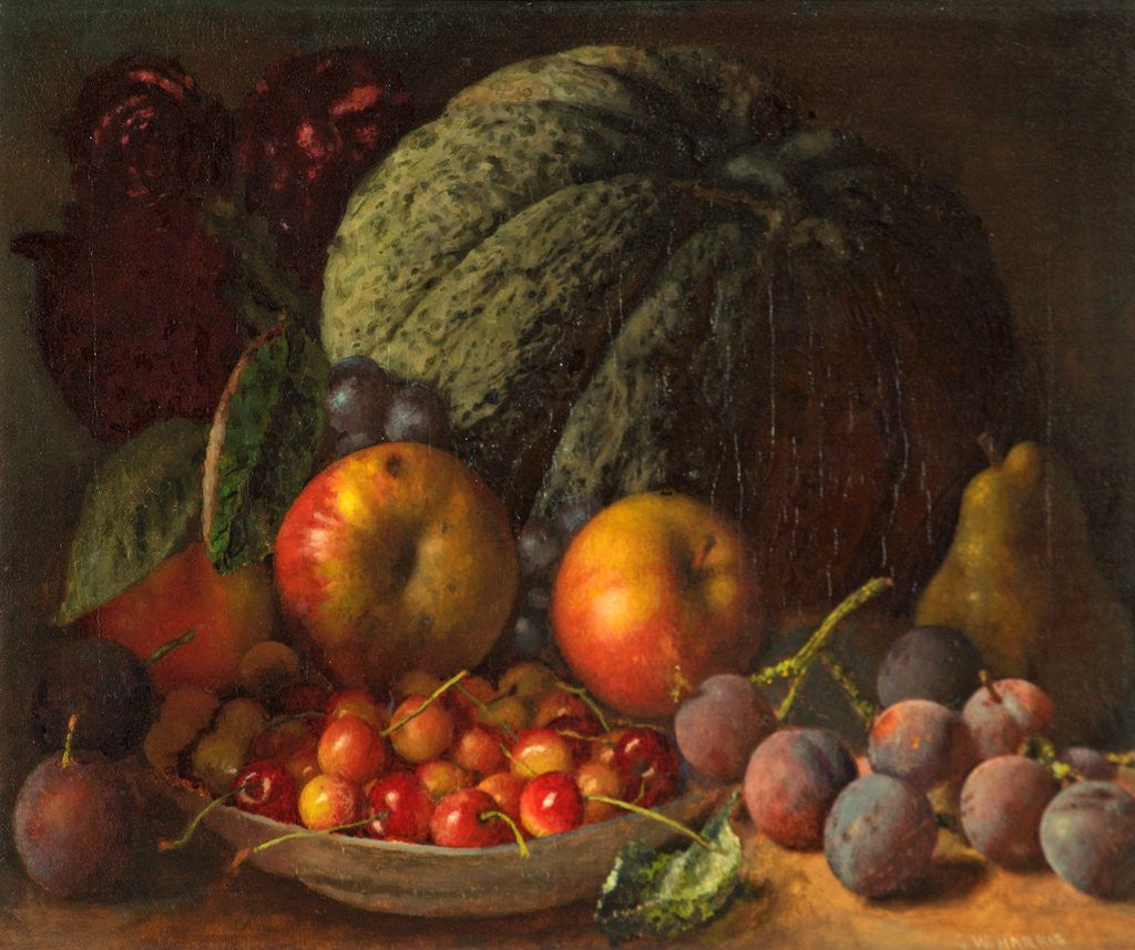 Detail of Green Canteloupe by George Walter Harris