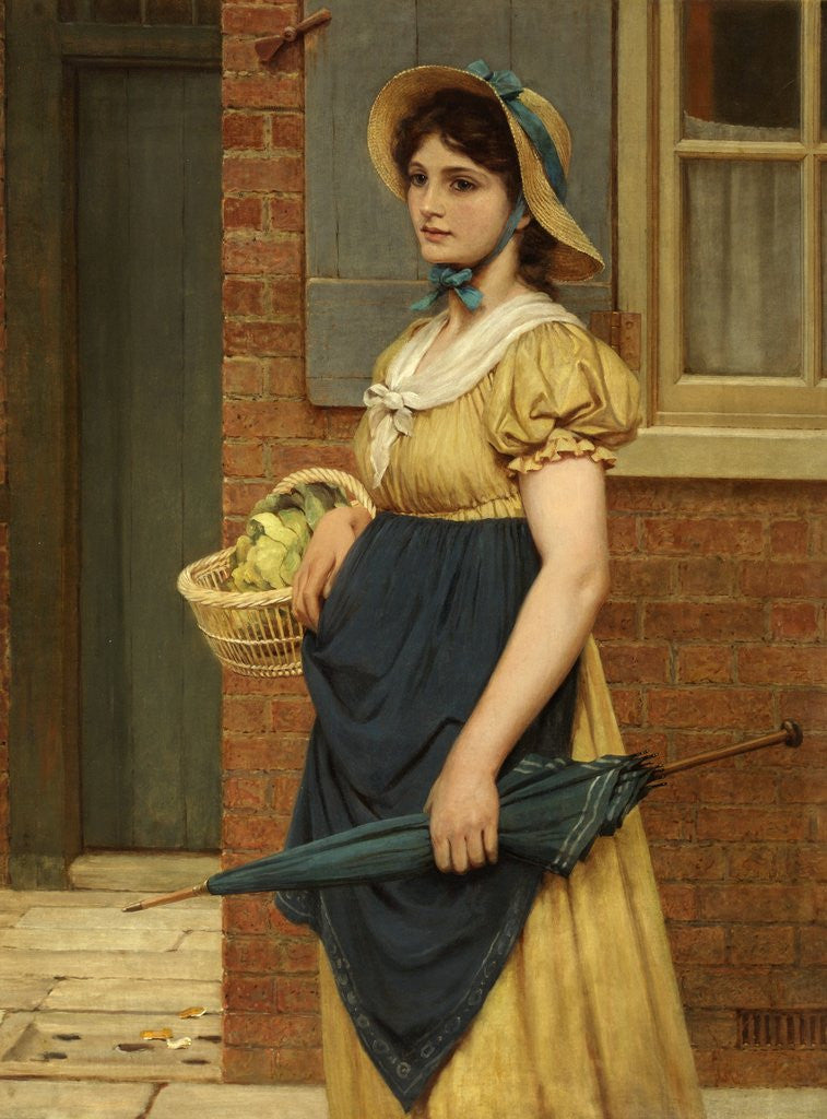 Detail of Sally in Our Alley by George Dunlop Leslie