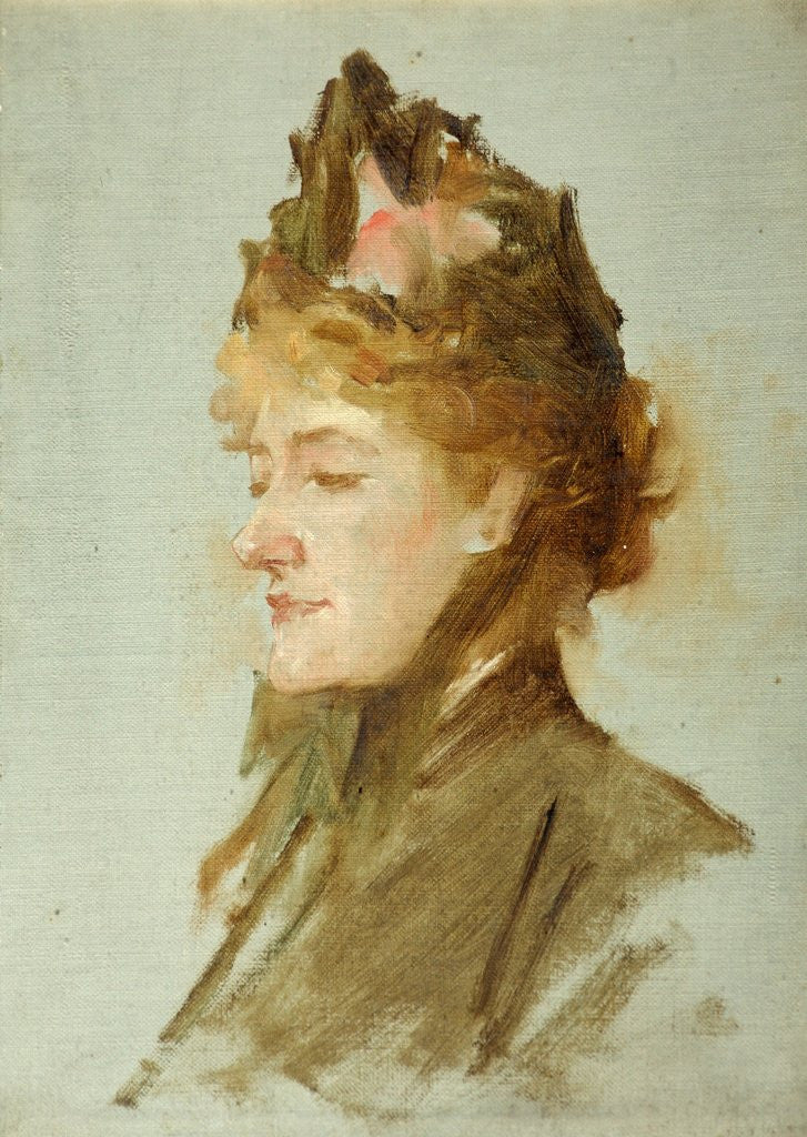 Detail of Ellen Terry by William Ewart Lockart