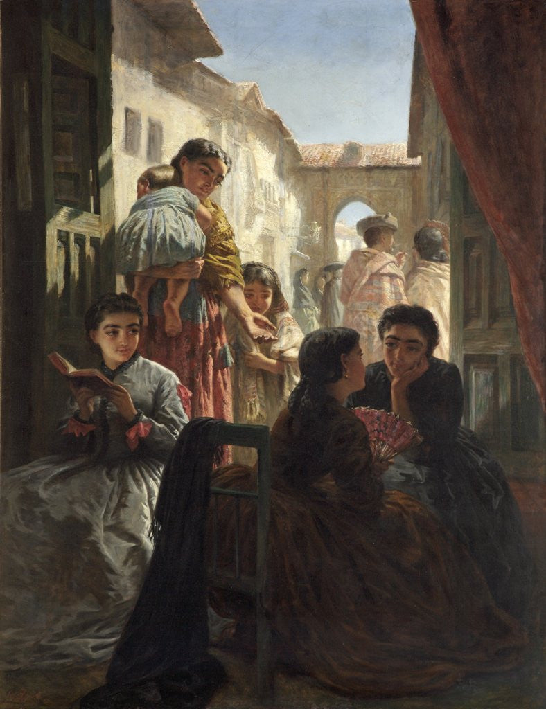 Detail of The Suppliants by Edwin Longsden Long