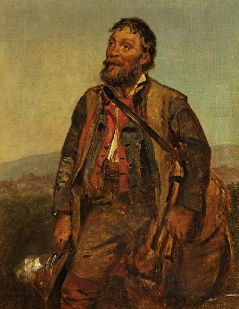 Detail of The Gamekeeper by Edwin Longsden Long