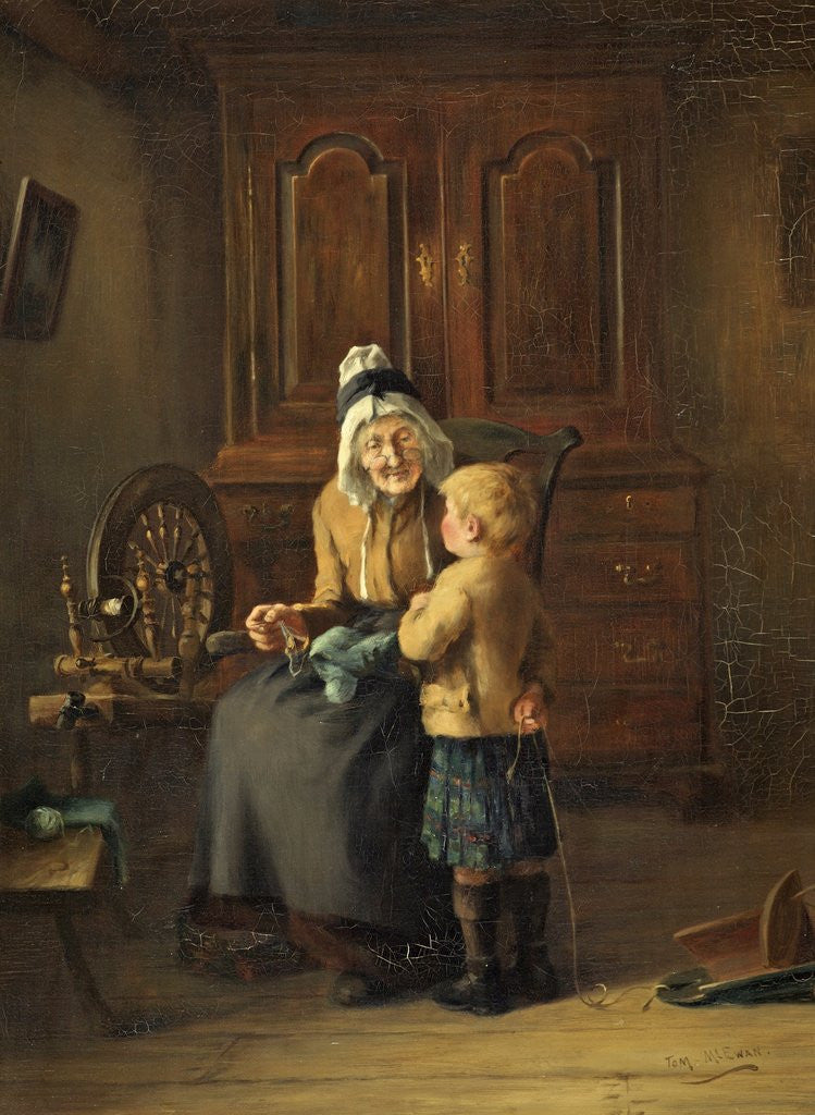 Detail of An Artless Tale by Tom McEwan