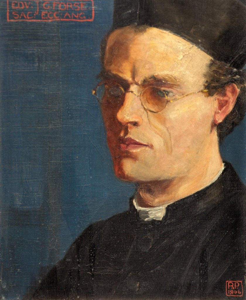 Detail of Rev E.J.G. Forse, MA by Reginald Price