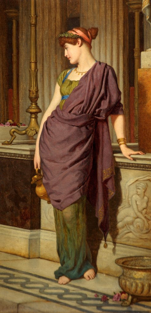 Detail of A Grecian Girl by Edward Radford