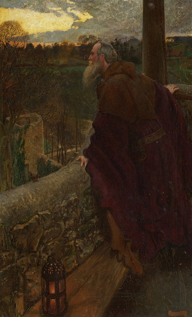 Detail of The Prodigal's Return by John Byam Shaw