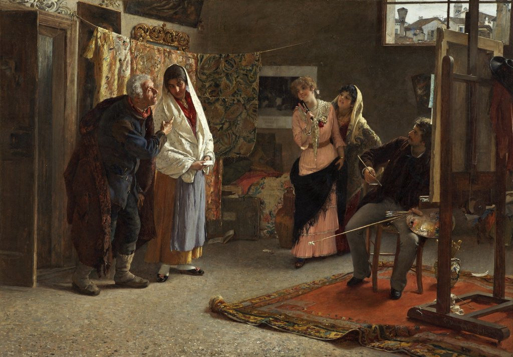 Detail of The New Model by Döme Skutezeski