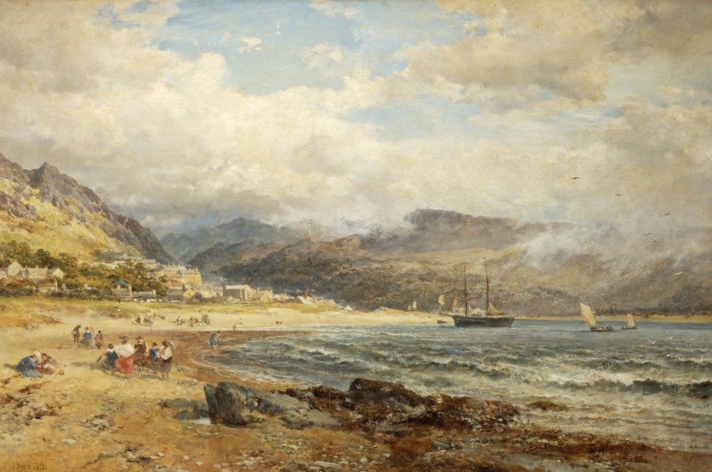 Detail of Barmouth Sands by John Syer