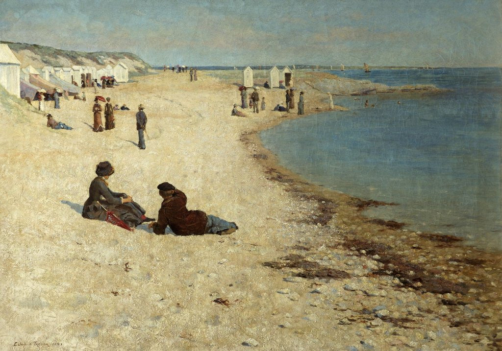 Detail of An Autumn Morning, Ancarncan by Edward Trevor