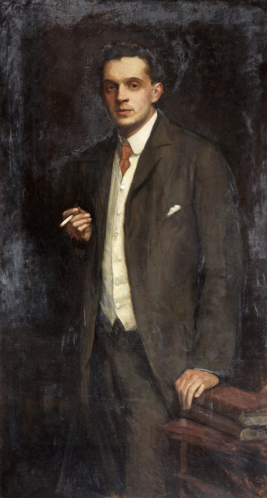 Detail of Ludwig H. Cradock Watson by George Spencer Watson