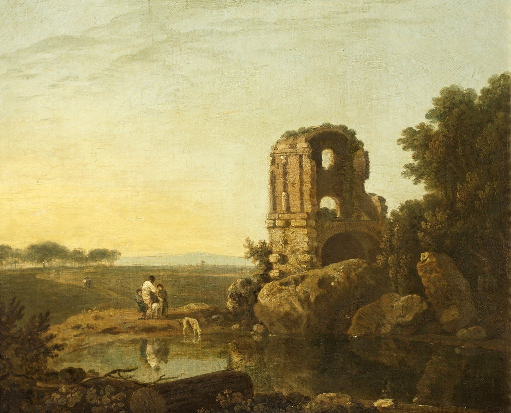 Detail of View in the Strada Nomentana by Richard Wilson