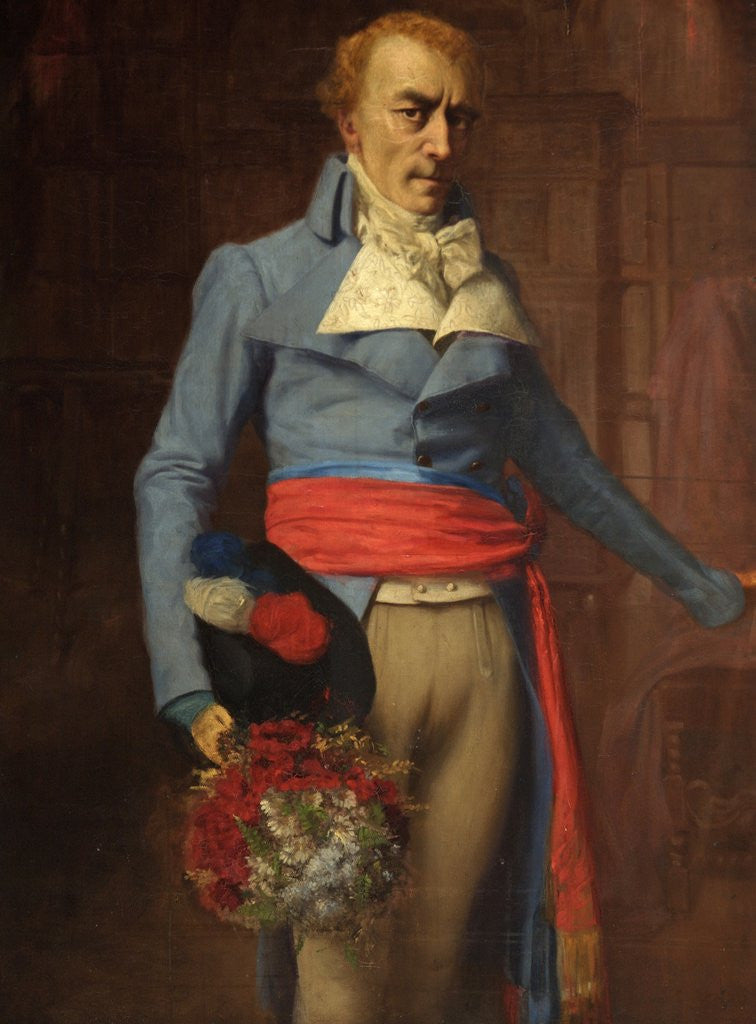 Detail of Sir Henry Irving as Robespierre by Anonymous