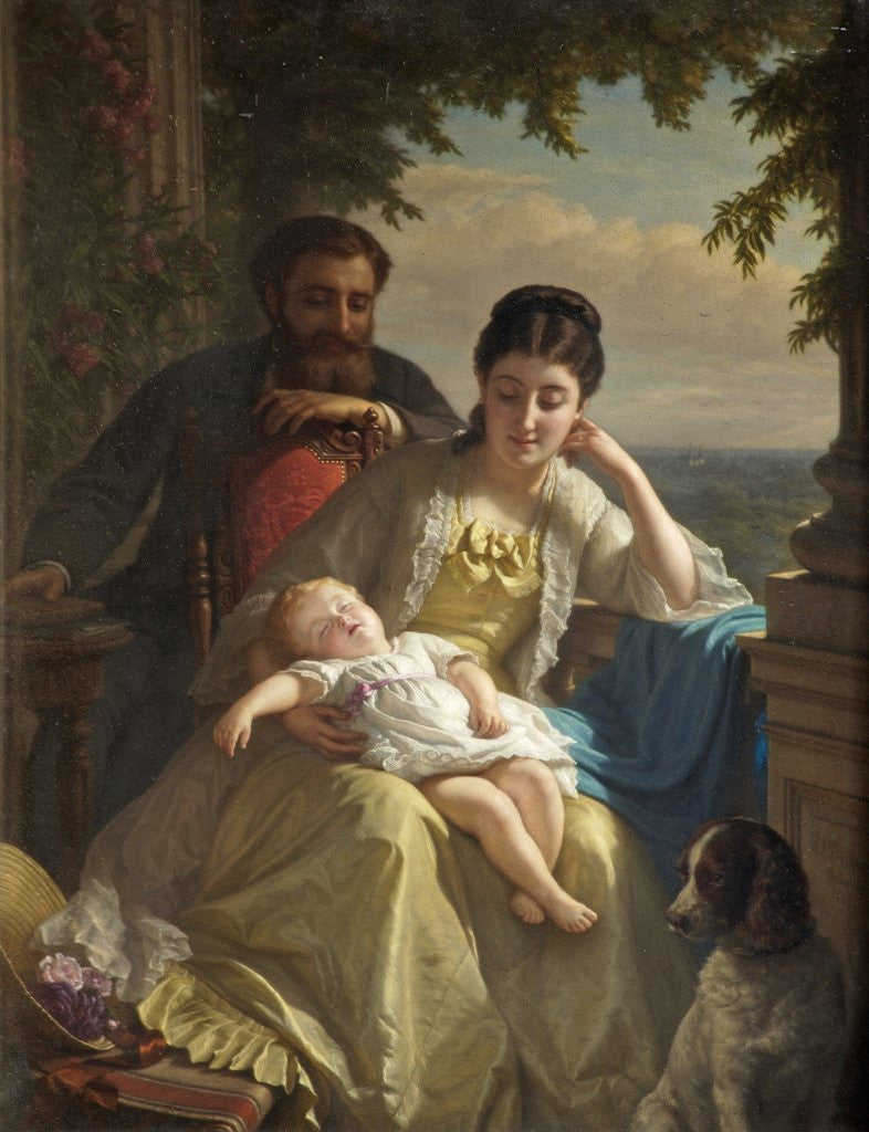 Detail of Le Premier Ne (The First Born) by Josephus Laurentius Dyckmans
