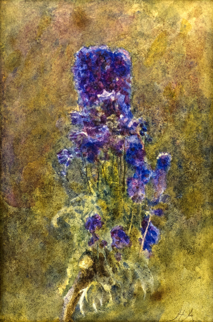 Detail of Flower Study by Helen Allingham