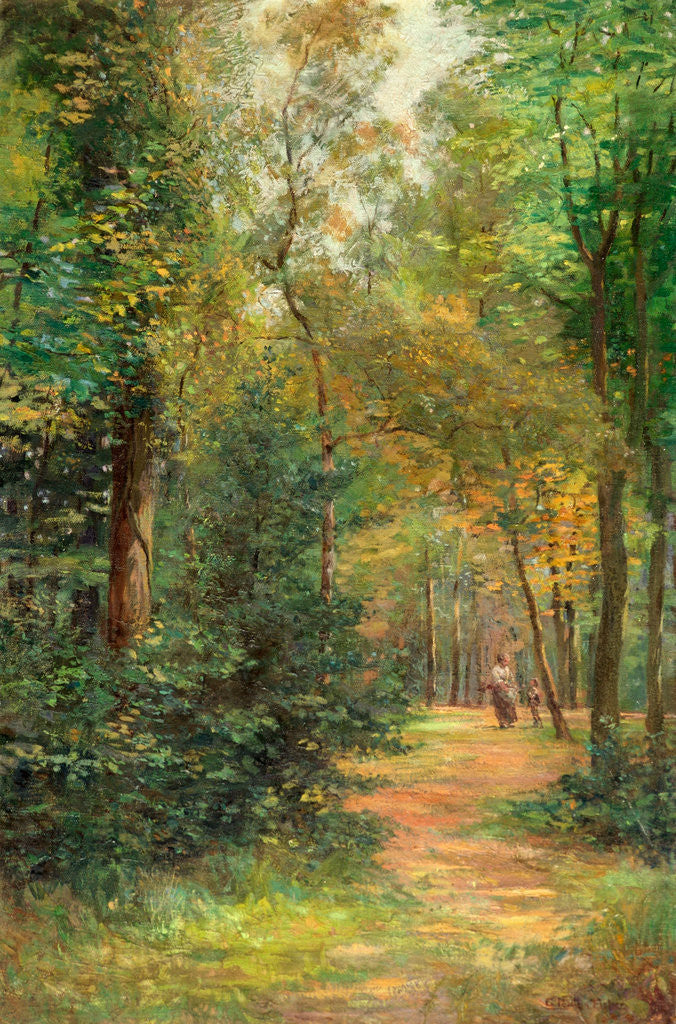 Detail of Talbot Woods, Bournemouth, 1897 by G. Penton Fisher