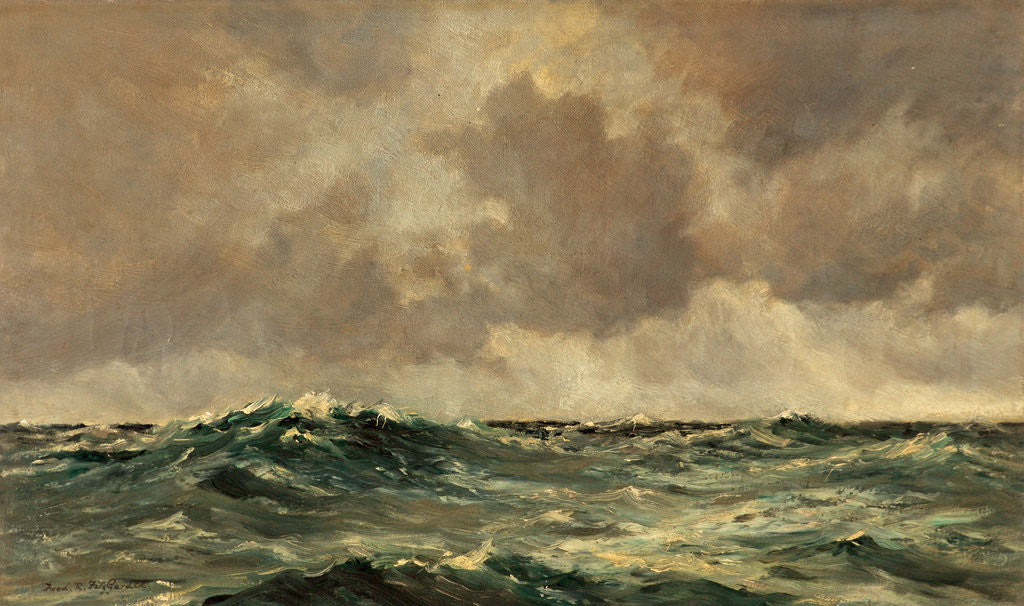 Detail of A Seaway by Frederick R. Fitzgerald