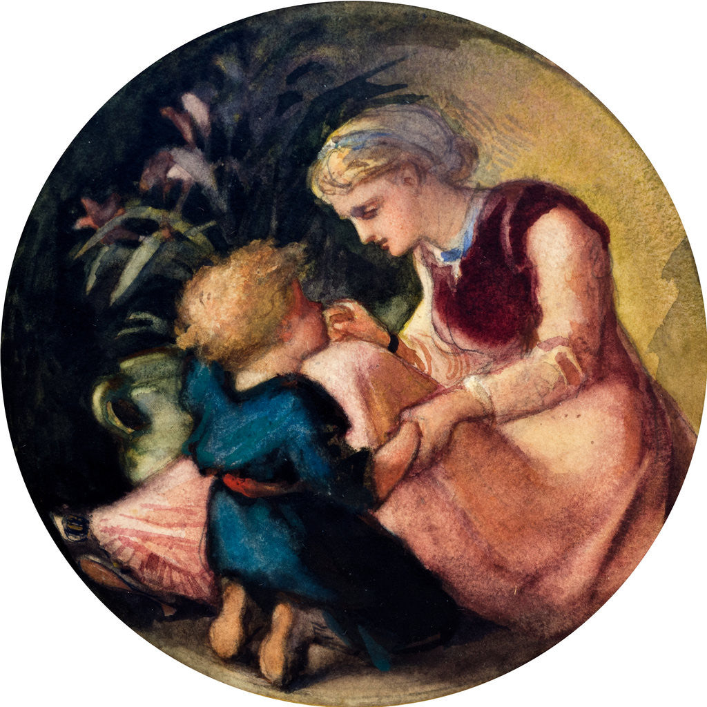 Detail of Mother and Child by Louisa Stuart