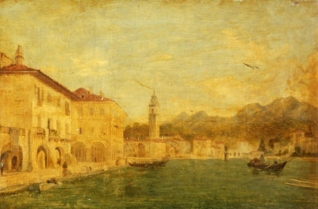 Pallanza Lago Maggiore 28th June 1848 by James Francis Burrell