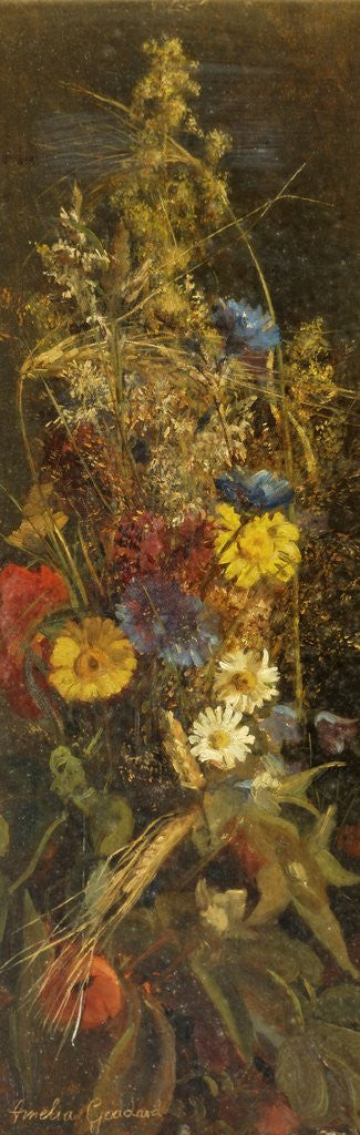 Detail of Summer Flowers by Amelia Goddard