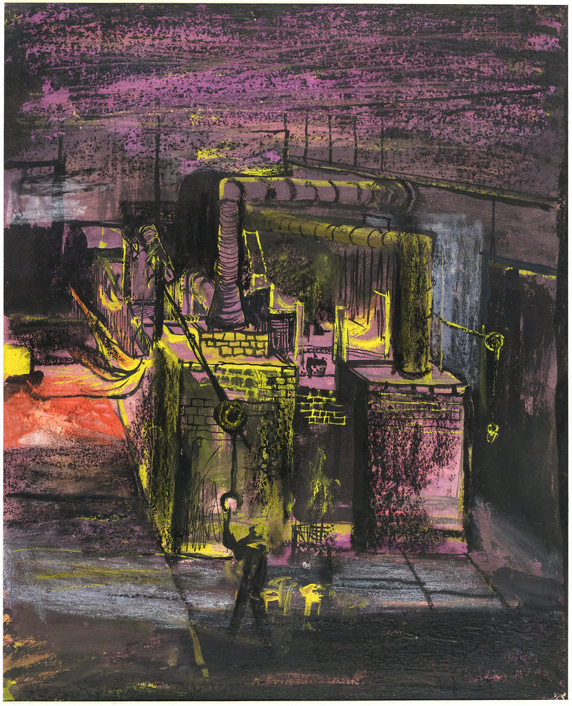 Detail of Furnaces - End View by Graham Sutherland