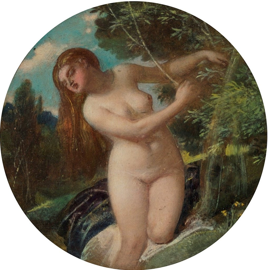 Detail of The Wood Nymph by William Edward Frost