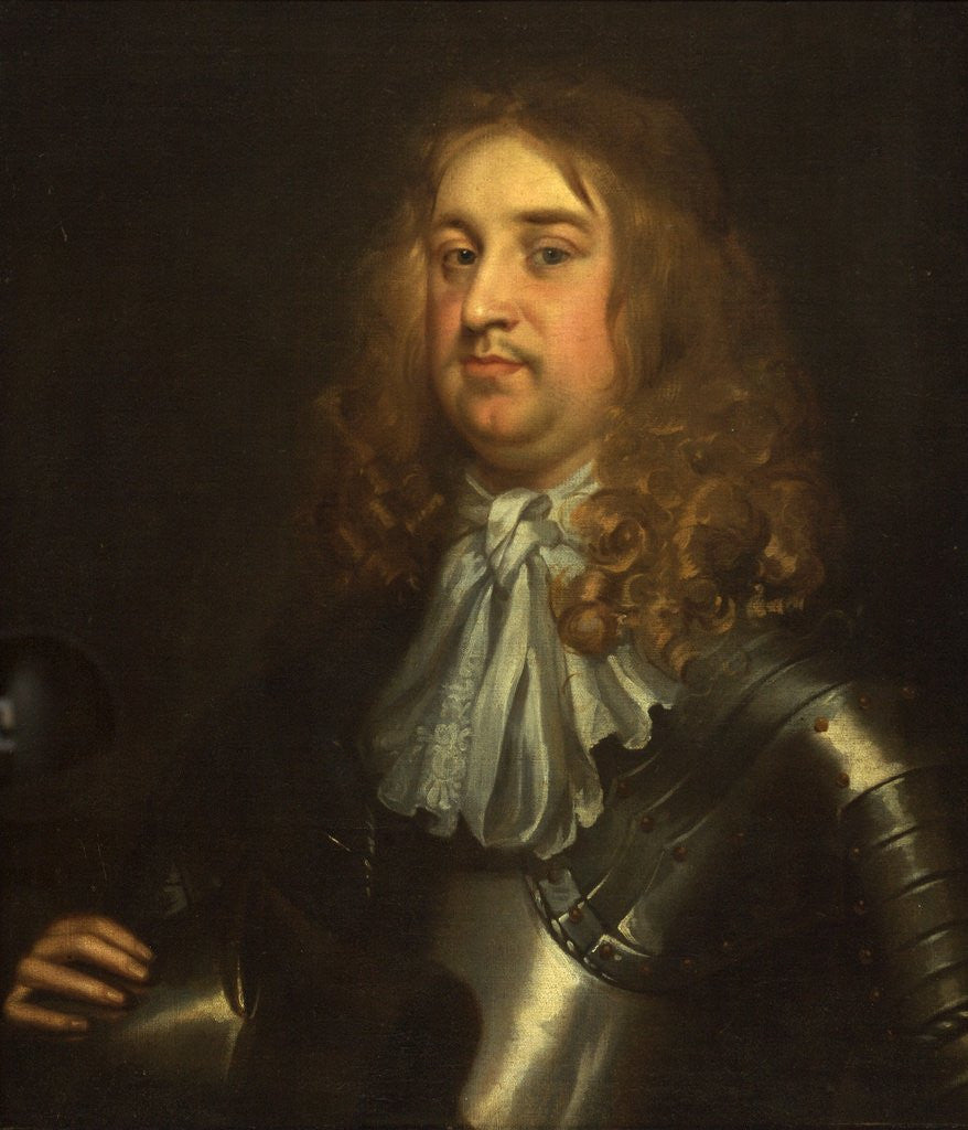 Detail of An Officer of the English Civil War by Sir Peter Lely
