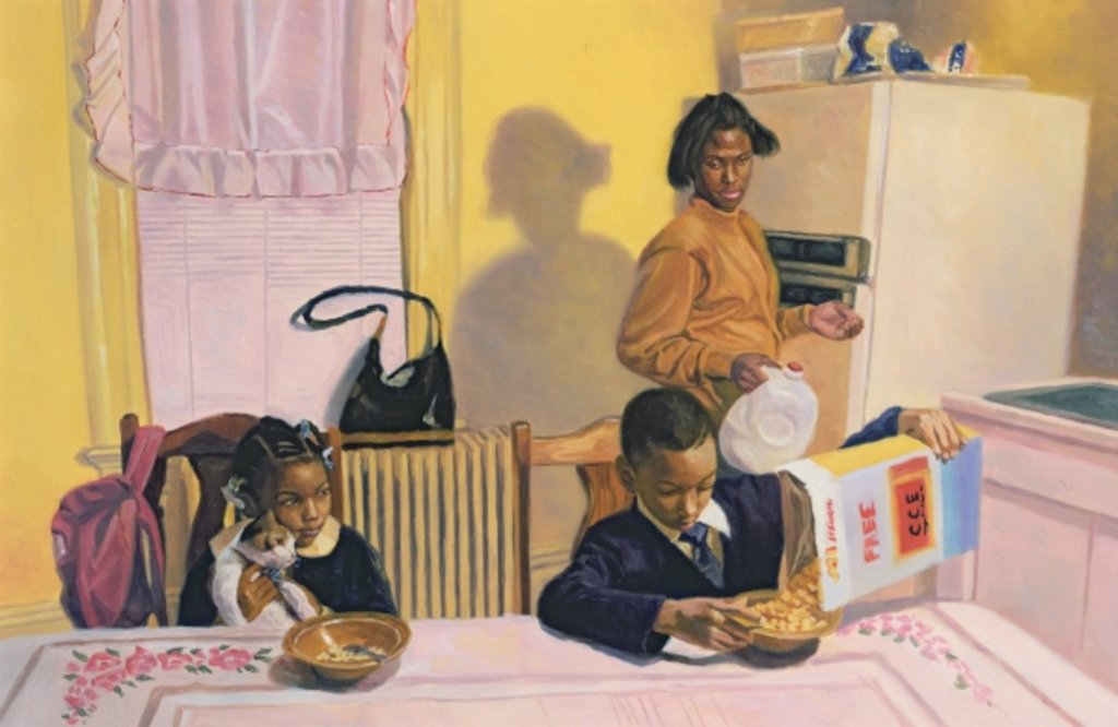 Detail of Before School by Colin Bootman