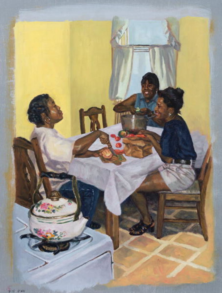 Detail of Well Seasoned Banter, 1998 by Colin Bootman