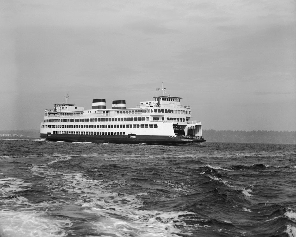 Detail of The Elwha on Puget Sound by Anonymous