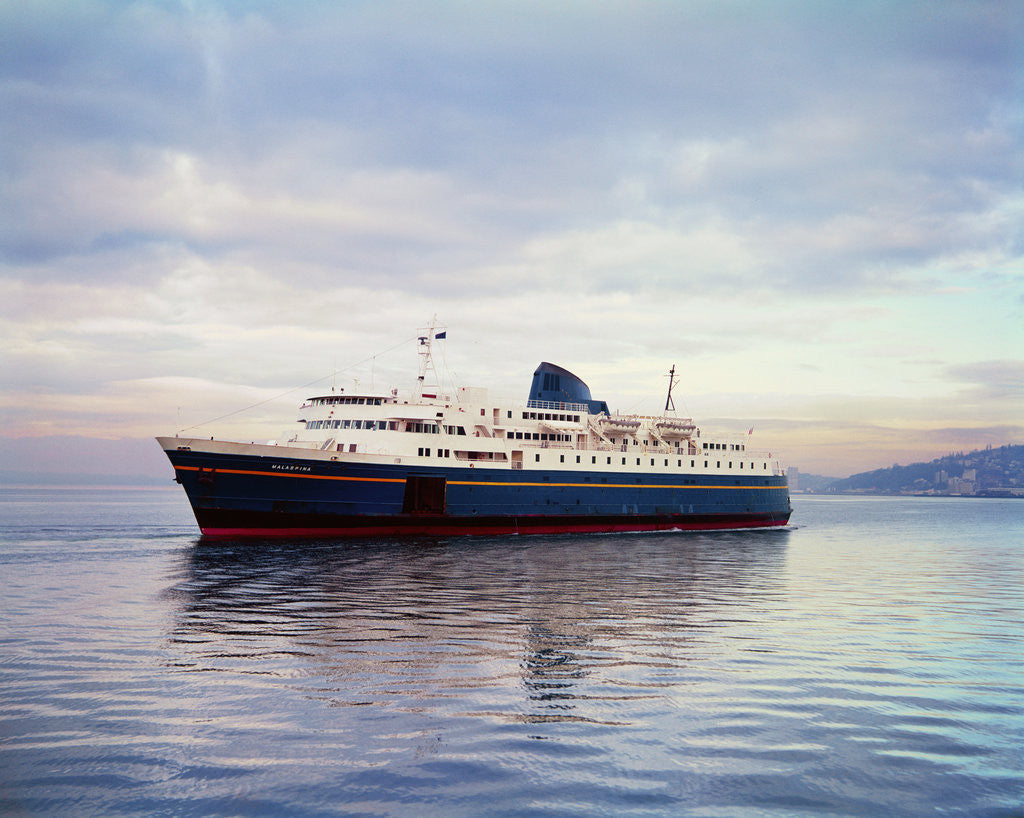 Detail of The Malaspina is an Alaskan Ferry by Anonymous