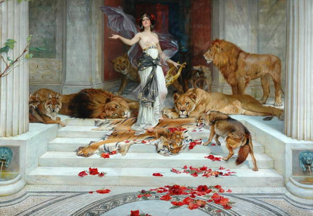 Detail of Circe, c.1889 by Wright Barker