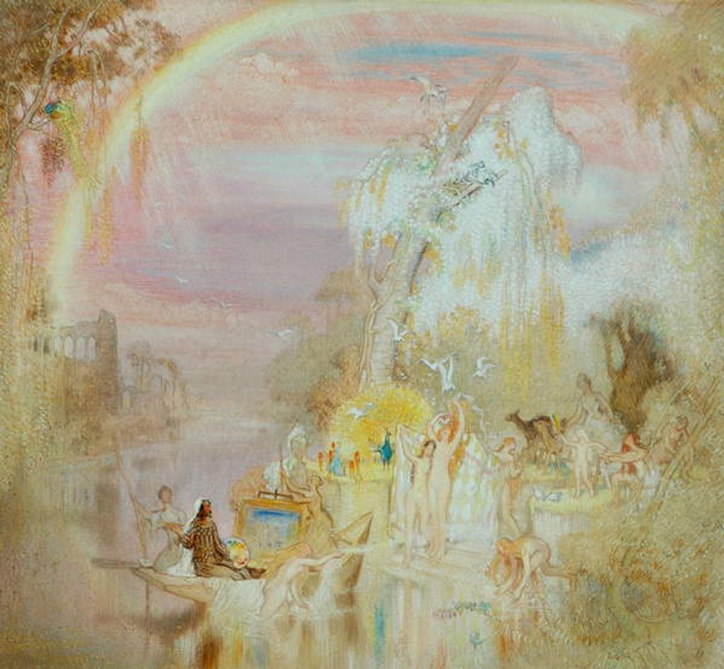 Detail of The Artist's Dream, 1920 by William Shackleton