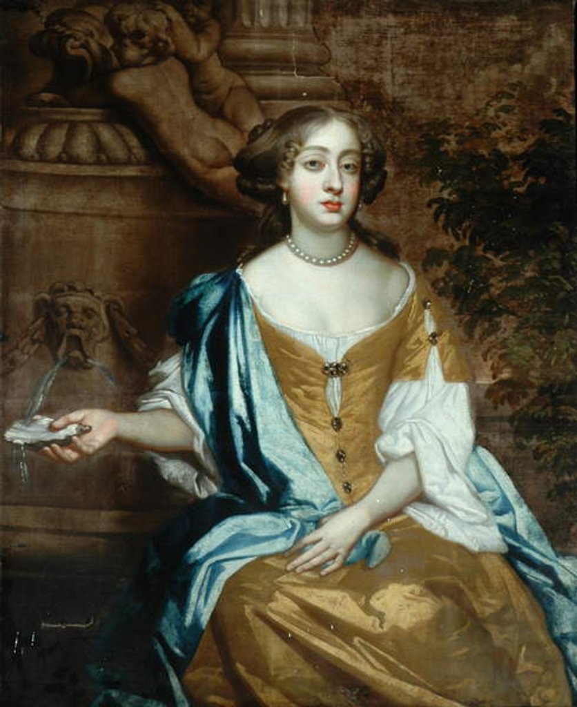 Detail of Portrait of a Lady by Peter Lely
