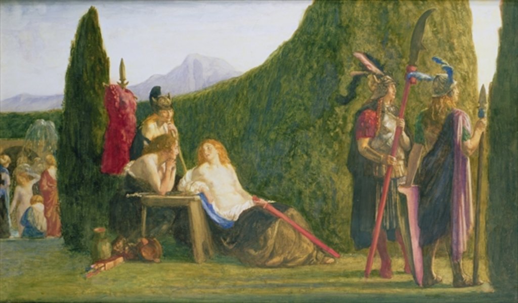 Detail of Queen Hippolyta's Guard, 1908 by Robert Anning Bell