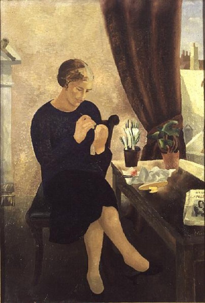 Detail of The Manicure, 1933 by Christopher Wood
