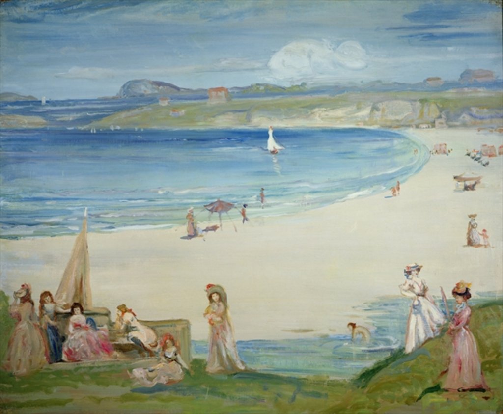 Detail of Silver Sands by Charles Edward Conder
