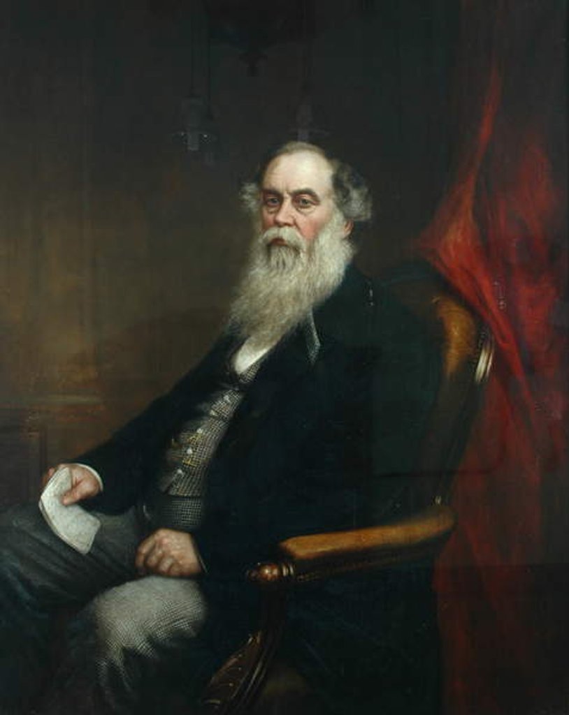 Detail of Sir Titus Salt, 1879 by G. Daniels