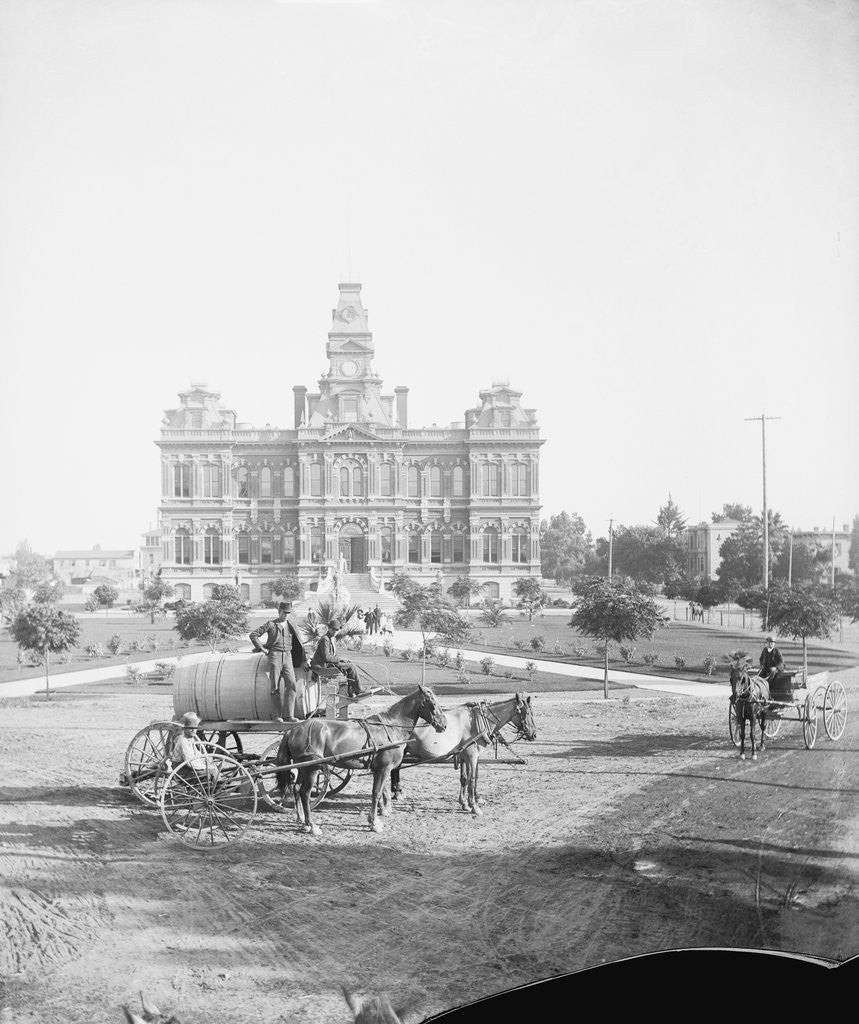 Detail of Building in Salt Lake City by Anonymous