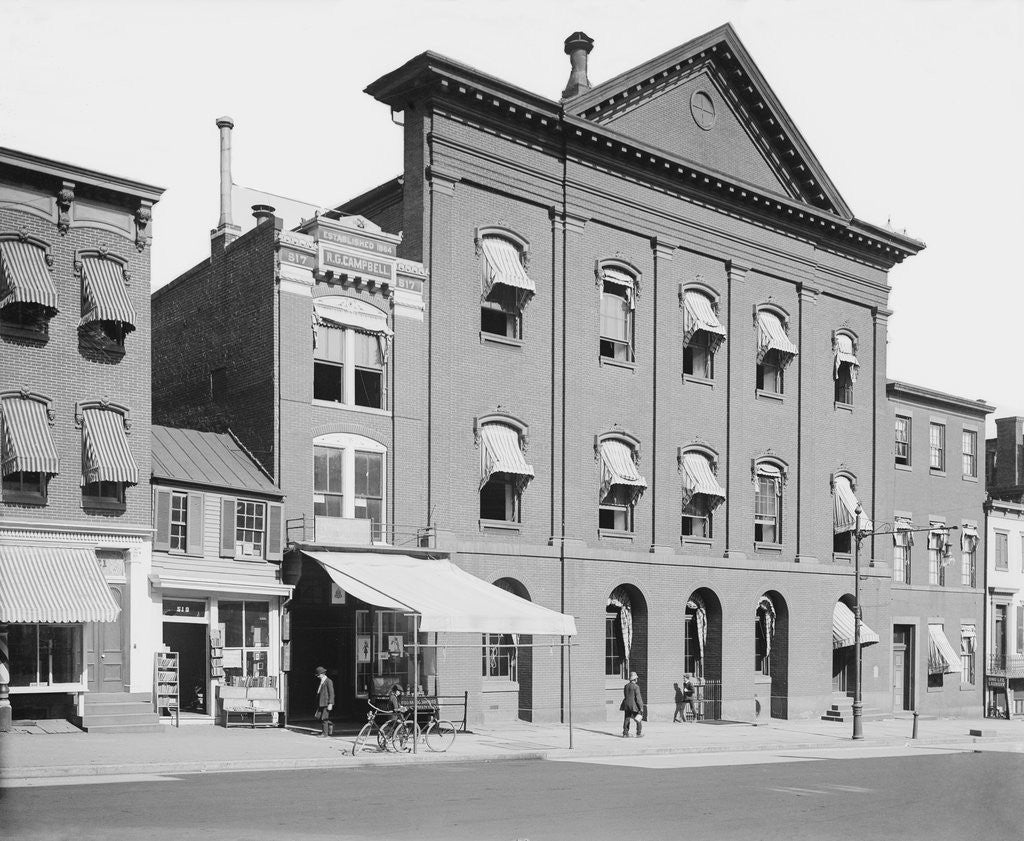 Detail of Ford's Theater by Anonymous