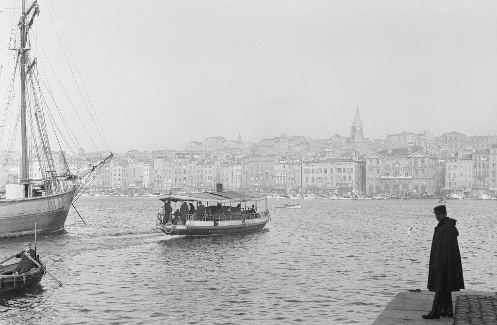 Detail of Ferry in Marseille by Corbis