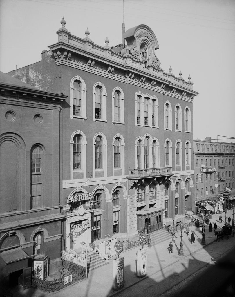 Detail of View of Tammany Hall by Corbis