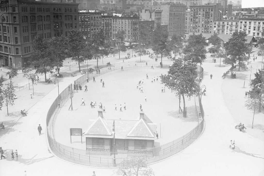 Detail of Mulberry Bend Park by Anonymous