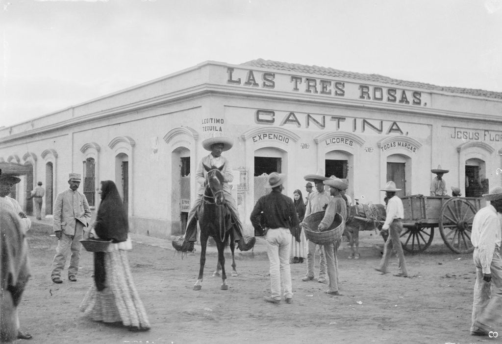 Detail of Citizens of Mazatlan by Anonymous