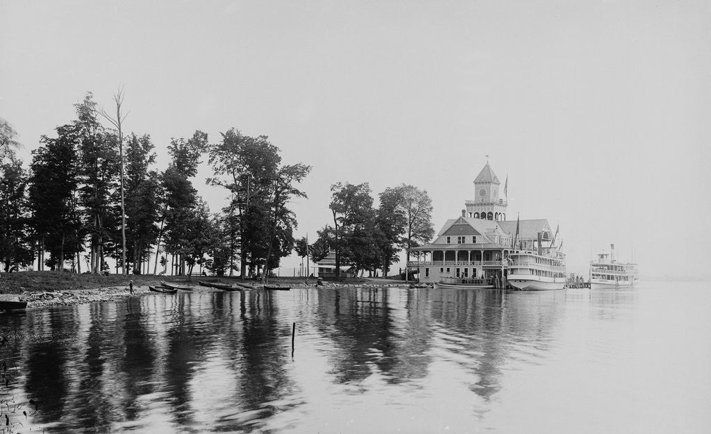 Detail of Chautauqua House by Anonymous