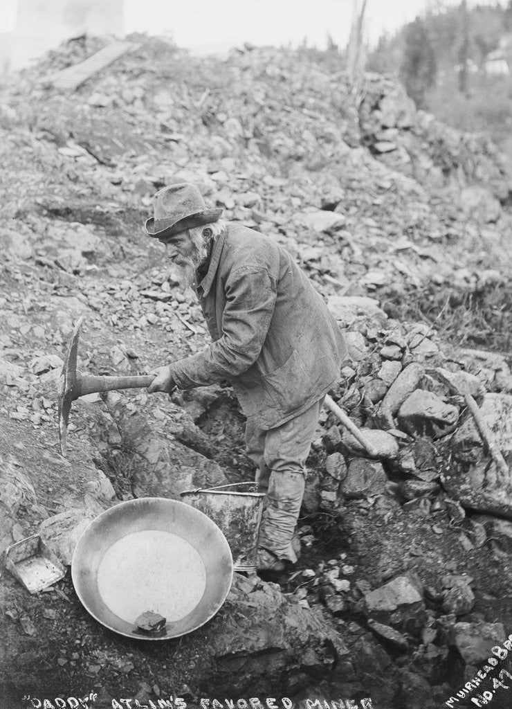 Detail of Elderly Miner Named 