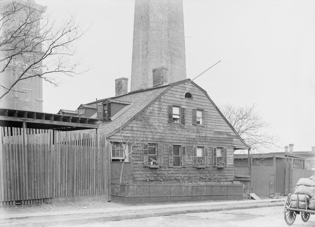 Detail of Brevoort Farm House by Anonymous