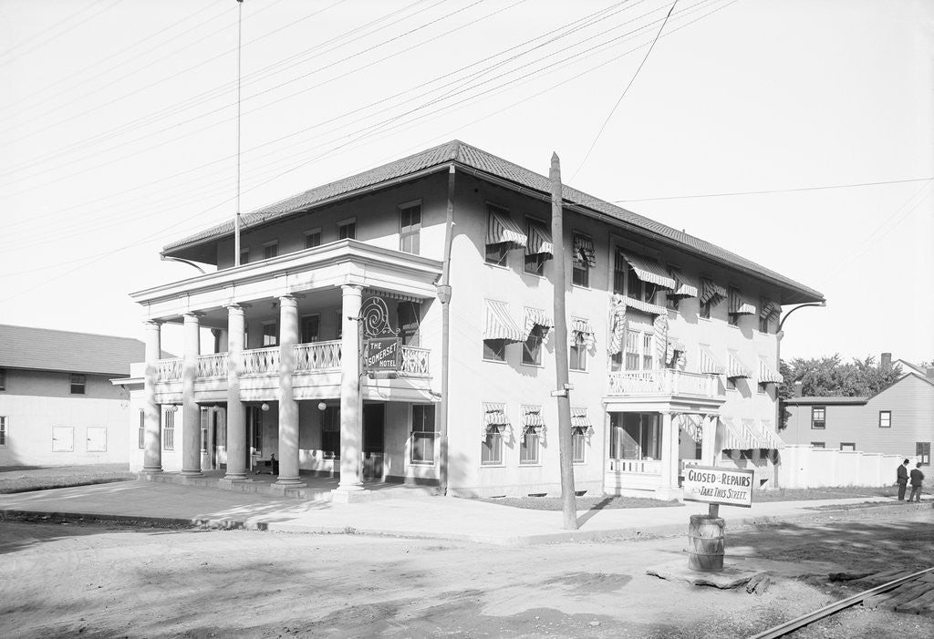 Detail of Somerset Hotel by Anonymous